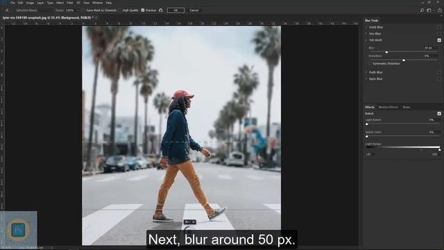 How To Blur Backgrounds In Photoshop | Photoshop Free | Photoshop Online Tutorials