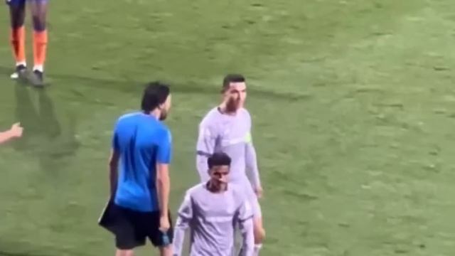 Cristiano Ronaldo heated moments after full time !!??⚽ смотреть онлайн
