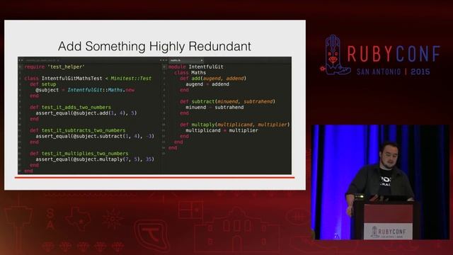 RubyConf 2015 - Communicating Intent Through Git by Josh Freeman смотреть онлайн