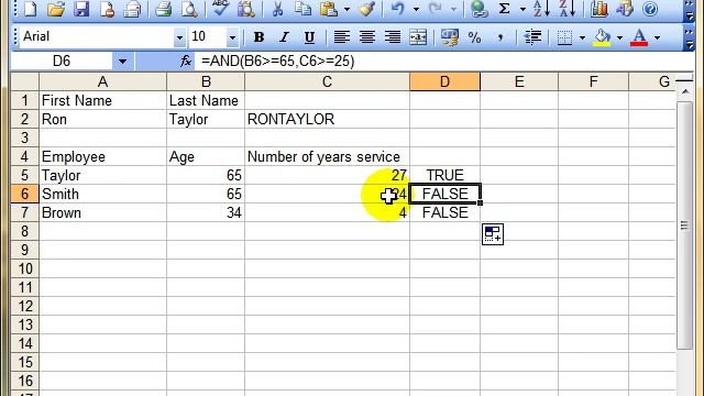 AM 4218 Nested functions, If / And / Or Microsoft Excel 2003 ECDL Advanced ITQ3 смотреть онлайн