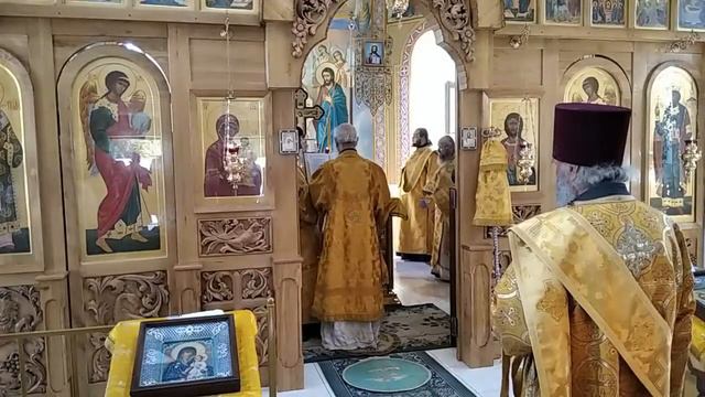 28.07.20 Литургия по случаю праздника Крещения Руси смотреть онлайн