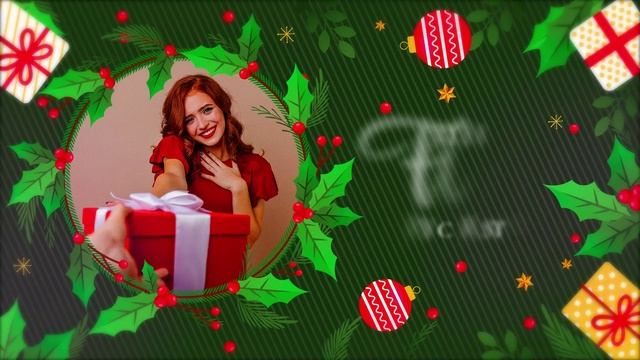 Зеленое Слайд-шоу на Новый год Merry Christmas Slideshow Green - Videohive_DIZAYNPROJECT смотреть онлайн