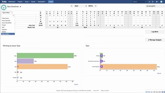 WorklogPRO - Timesheets for Jira смотреть онлайн