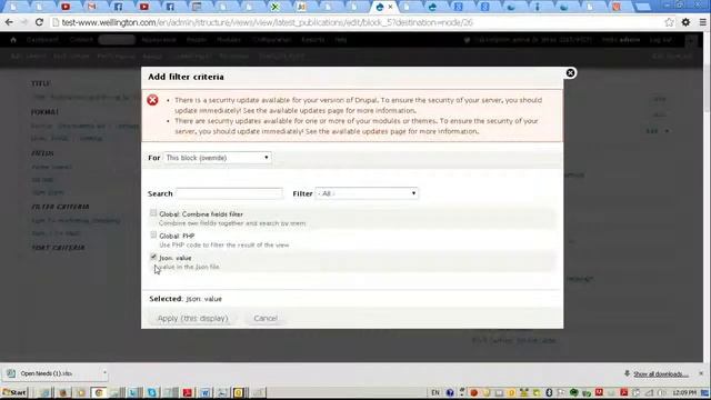 Manage JSON field from View Drupal7 смотреть онлайн