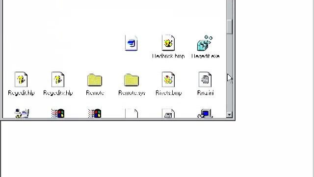 Microsoft Windows Codename Chicago Build 81 on Oracle VM VirtualBox Manager Version 4.2.18 (2014) смотреть онлайн