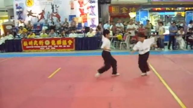 Wushu Competition Penang Open - Chin Woo Jie Tan Tui (接潭腿) смотреть онлайн