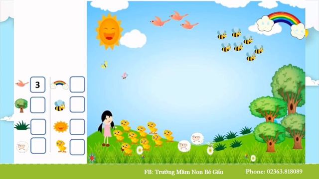 Trò chơi toán học l Bé 4 - 6 tuổi смотреть онлайн