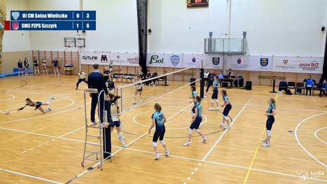 1LSK: UJ CM Solna Wieliczka - SMS PZPS Szczyrk смотреть онлайн