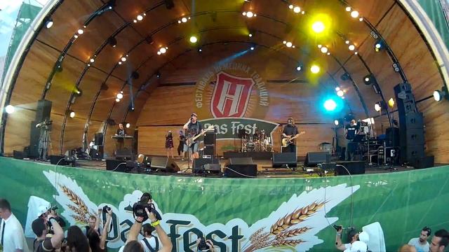 Ногу Свело - Съешь Мое Сердце @ Das Fest 2015 смотреть онлайн