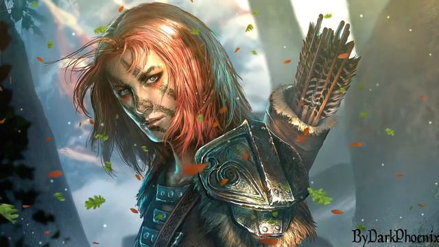 The Elder Scrolls Legends - Main Theme - Aela The Huntress - 1 Hour Version - Ambient Soundtrack - смотреть онлайн