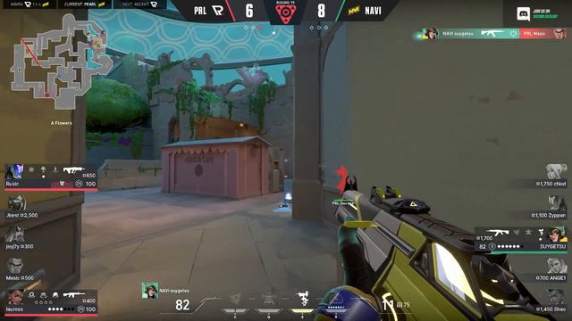 NAVI весь путь по турниру G-Loot VALORANT Clash. Ange1ьская компания и cNed. смотреть онлайн