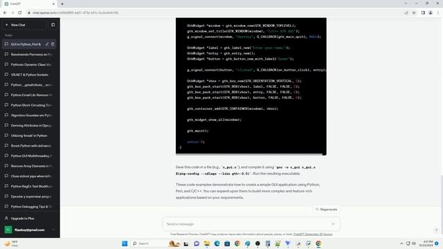 Python Perl And C C With GUI смотреть онлайн