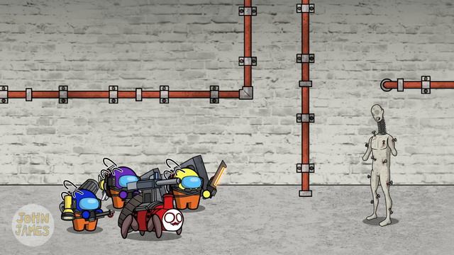 LETHAL COMPANY VS CHOO-CHOO CHARLES EP.3 I AMONG US ANIMATION смотреть онлайн
