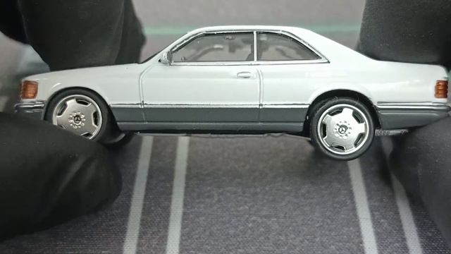 Mercedes Benz 560SEC AMG by Hotwheels vs Mercedes Benz 500SEC by DCT (1/64 scale) смотреть онлайн