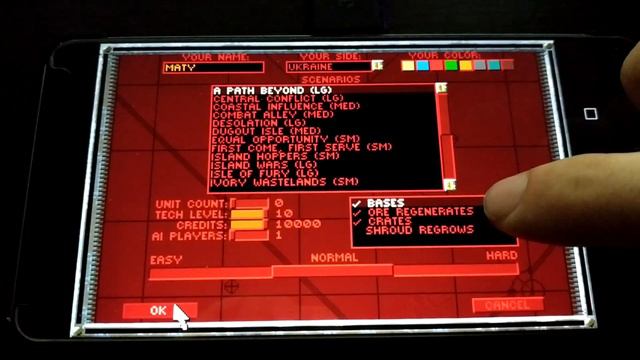 Running DOS version of C&C: Red Alert 1 (v1.04) on Windows 98 (VM) @ Android smartphone смотреть онлайн