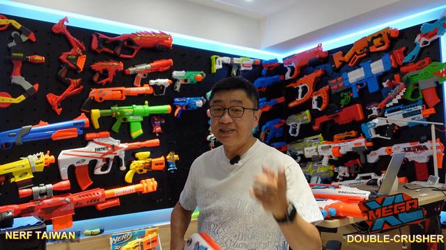NERF 2021NEW-58 MEGA XL DOUBLECRUSHER UNBOXING 開箱 смотреть онлайн