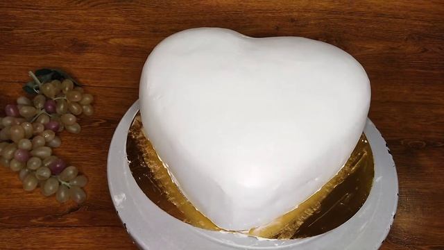 Как сделать торт в виде сердца. смотреть онлайн