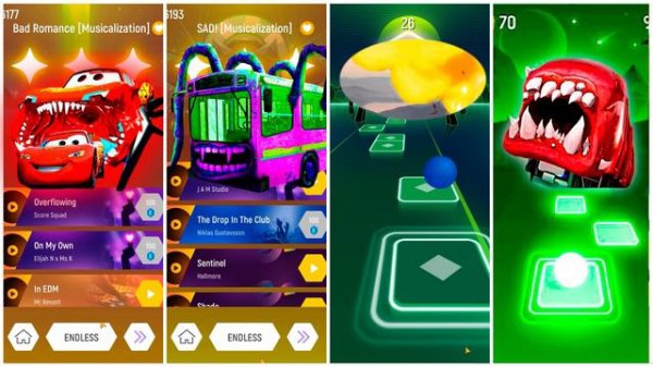 MCQUEEN EATER VS BUS EATER VS SIREN HEAD VS TRAIN MONSTER