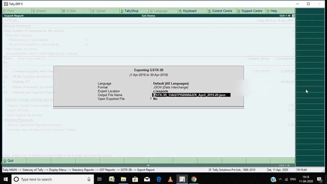 How to upload gst returns from tally erp 9 to gst portal смотреть онлайн