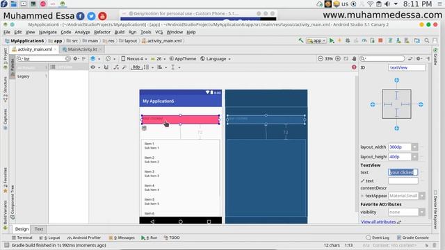 12 Kotlin android setOnItemClickListener list view смотреть онлайн