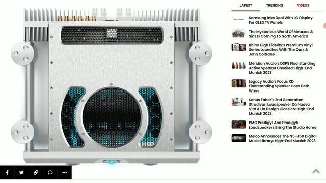 Chord Electronics ULTIMA Integrated Amplifier Debuts with great performance for single-box Amplifie смотреть онлайн