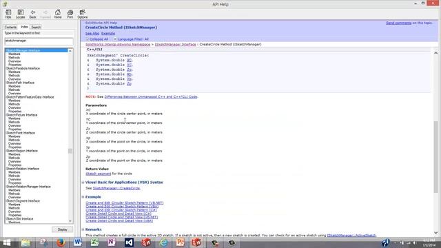 SolidWorks API Tutorial #4: Introduction to SketchManager and FeatureManager смотреть онлайн