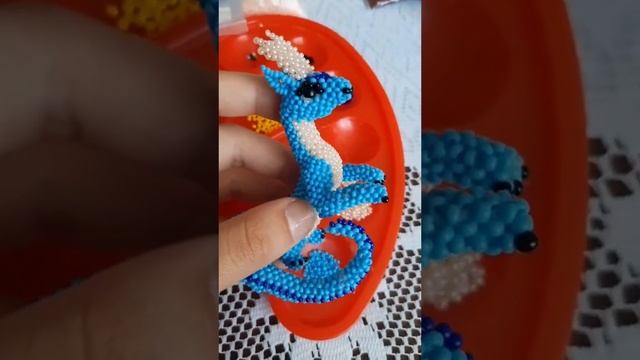 Водный дракон из бисера смотреть онлайн