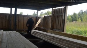 Антисептирование досок медным купоросом//часть 2