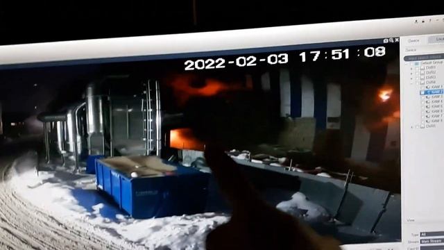 Причина пожара на мебельной фабрике во Фрязино 03.02.2022г. Начало. смотреть онлайн