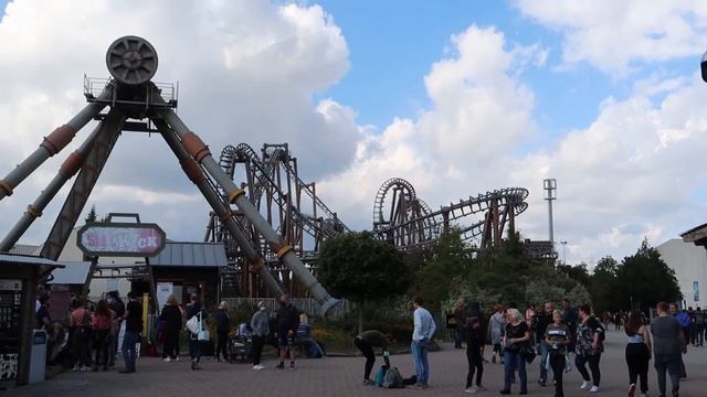 Movie Park, Bottrop Germany | September 2020 First Trip! смотреть онлайн