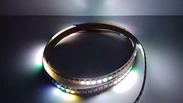SK6812 RGBW 144 led strip смотреть онлайн