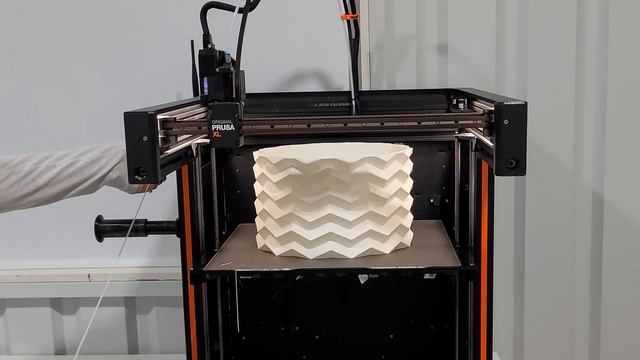 Prusa XL 3D Printer - Printing an XL Origami Planter for a Housewarming Gift ? смотреть онлайн