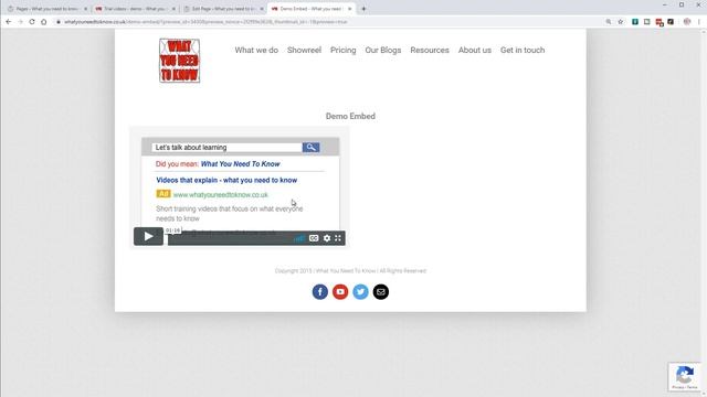 Embedding videos on a web page смотреть онлайн