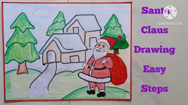 50+ merry Christmas drawing posters collection. #trending смотреть онлайн