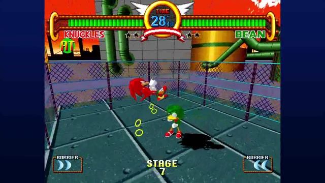 Sonic the Fighters (Xbox Live Arcade) Arcade as Knuckles смотреть онлайн