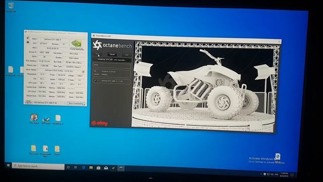 Octanebench 4.00 benchmark of MSI 1080 Ti Duke смотреть онлайн