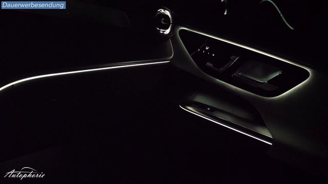 2023 Mercedes GLC Ambientebeleuchtung mit direkt beleuchteten Lichtlinien (894) [4K] - Autophorie смотреть онлайн
