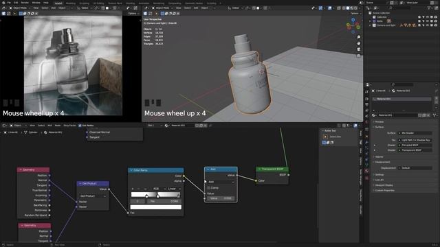 Fake Caustics Glass (Blender Beginners Tutorial) смотреть онлайн