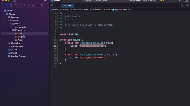 Project Setup | Plants App UI Design | SwiftUI смотреть онлайн