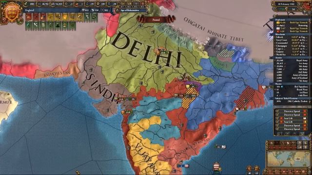 How to Conquer India with the East India Company - Europa Universalis 4 Domination England Guide смотреть онлайн