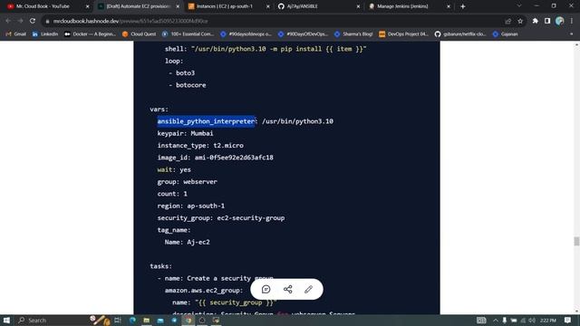 EC2 provisioning in AWS using Ansible Playbook and Jenkins CI/CD | Play 2048 Game | English смотреть онлайн