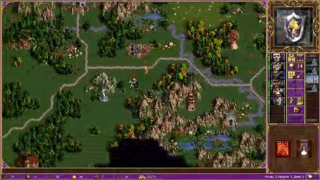 Прохождение Heroes of Might and Magic III The Restoration of Erathia #11 "Некрома� смотреть онлайн