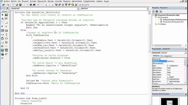 Como actualizar un usuario con Visual Basic 6.0 смотреть онлайн