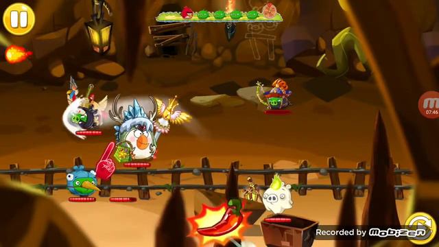 Angry Birds Epic Огненный маг босс смотреть онлайн