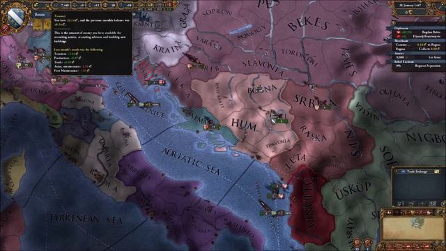 EUROPA UNIVERSALIS IV: Art of War: BOSNIA 02: "Balkan Tensions" смотреть онлайн
