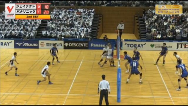 Duel of World-class players in 2015-16 Japan V-league: Dante Amaral vs Matey Kaziyski смотреть онлайн