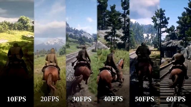 10FPS vs 20FPS vs 30FPS vs 40FPS vs 50FPS vs 60FPS смотреть онлайн