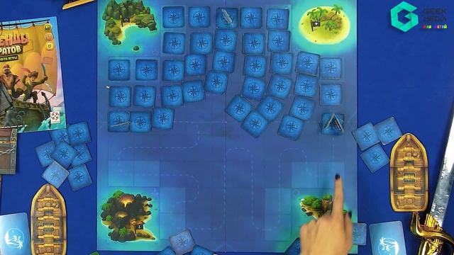 ЛЕГЕНДЫ ПИРАТОВ - ОБЗОР настольной игры для детей от Geek Media смотреть онлайн