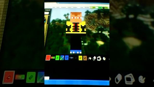 Как легко покрасить скин для minecraft(DEX) смотреть онлайн
