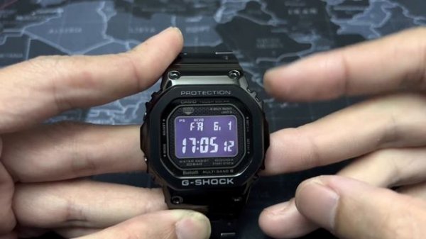 G Shock GMW-B5000GD-1 Full Metal โลหะทั้งเรือน หล่อมาก #GMWB5000